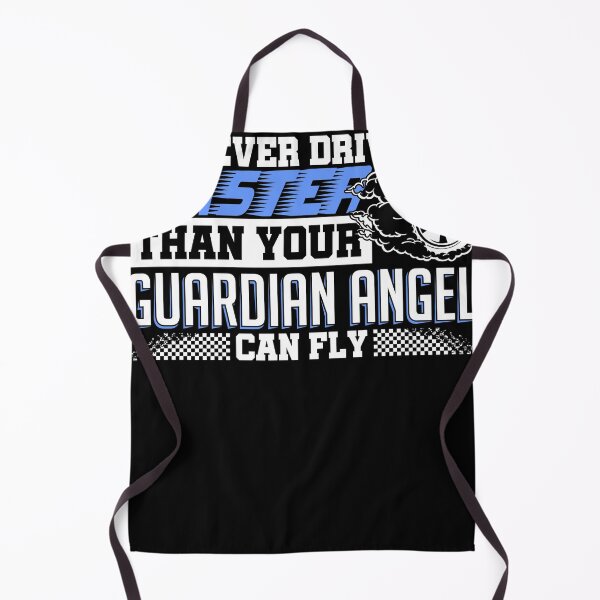 Item preview, Never drive faster then youre guardian angel flies designed and sold by Grinover.