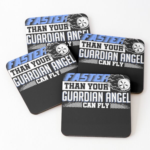 Item preview, Never drive faster then youre guardian angel flies designed and sold by Grinover.