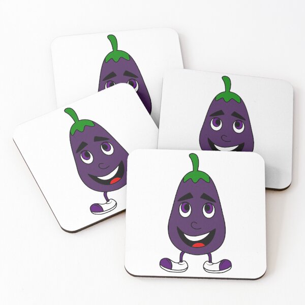 Item preview, Cool Eggplant Brinjal Vegan Vegetable Illustration designed and sold by vineeth.