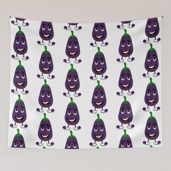 Item preview, Cool Eggplant Brinjal Vegan Vegetable Illustration designed and sold by vineeth.