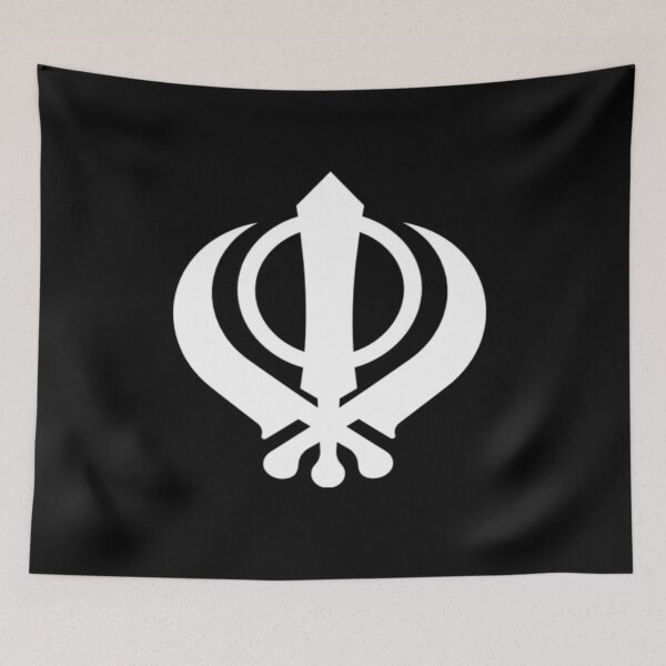 Item preview, Sikh Symbol (White) designed and sold by sagar96.