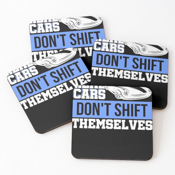 Item preview, Real Cars dont shift themselves Mechanic shirt designed and sold by Grinover.