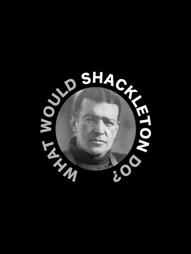 Thumbnail 4 of 4, iPhone Case, What would Shackleton do? designed and sold by statement79.