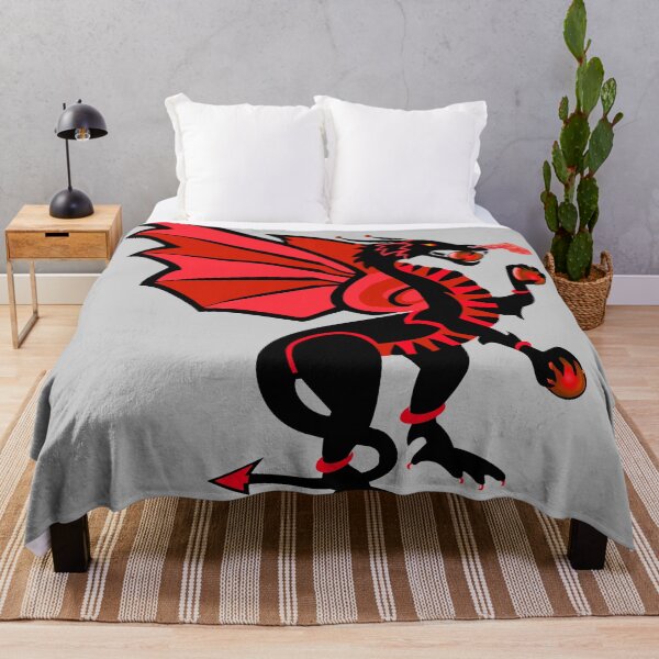 Item preview, Red and black dragon guardian of pearls designed and sold by Astralia.