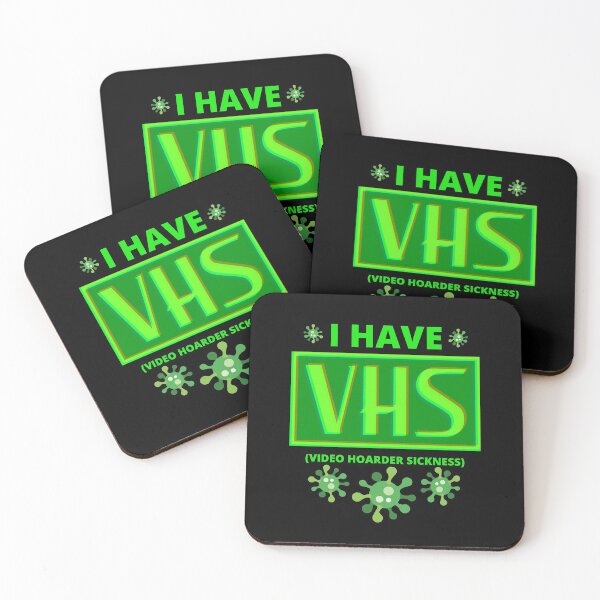 Item preview, I Have VHS (Video Hoarder Sickness) designed and sold by MovieVigilante.