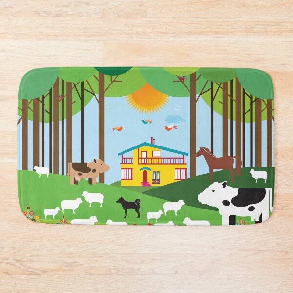 Item preview, Farm in the forest designed and sold by Design4uStudio.