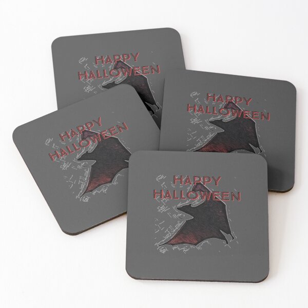 Item preview, Happy Halloween Bat Version 2 designed and sold by wildjellybeans.