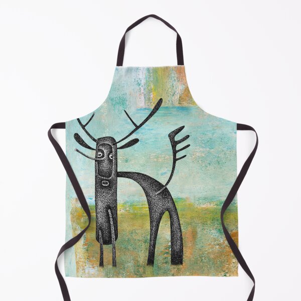 Item preview, Moose Contraption Near Waterfall Landscape designed and sold by KenRinkel.
