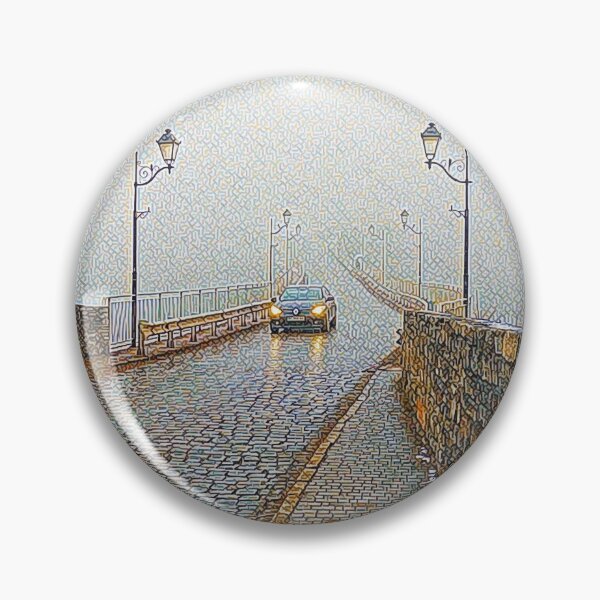 Item preview, Misty bridge leading to nowhere designed and sold by helenkaiy.