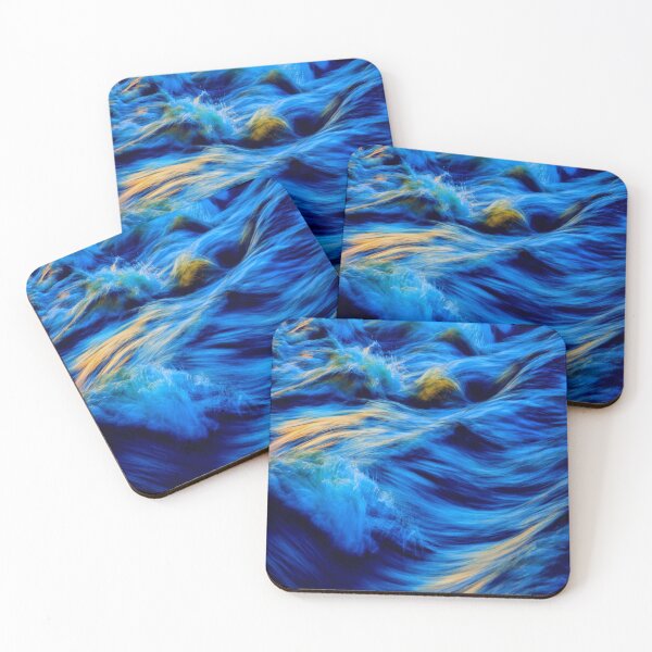 Item preview, Blue Ocean Wave  designed and sold by Expandingyourreality.