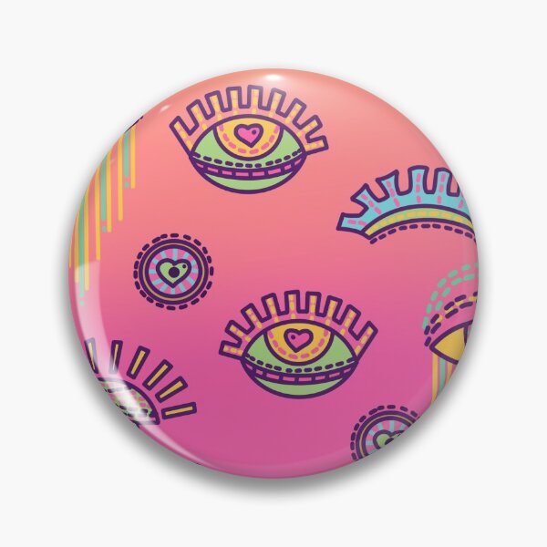 Item preview, Colorful print with eyes. Abstraction. designed and sold by Dovina.