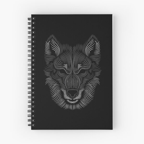 Item preview, Wolf Head - Line Art Grapic - Animal Drawing designed and sold by anziehend.