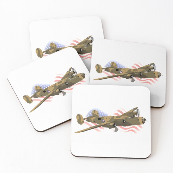 Item preview, Patriotic B-24 Liberator WW2 Heavy Bomber designed and sold by NorseTech.