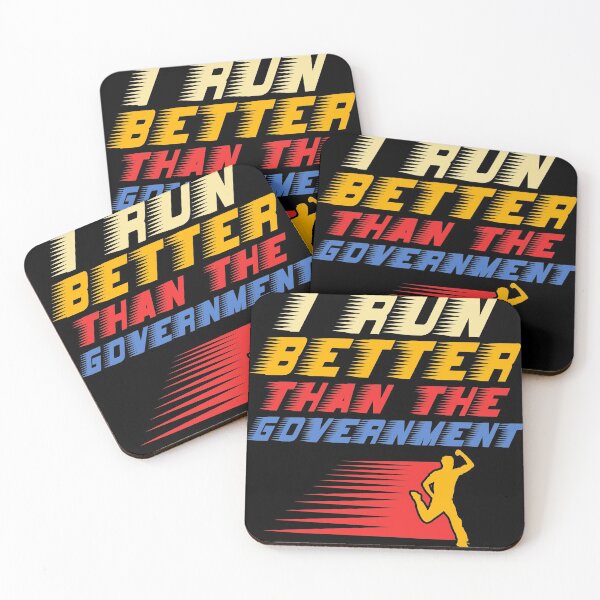 Item preview, Funny I Run Better Than The Government Gift design design designed and sold by Lisbob.