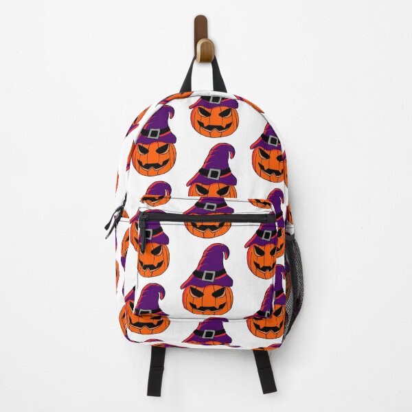 Item preview, Halloween Pumpkin And A Witches Purple Hat Illustration designed and sold by vineeth.