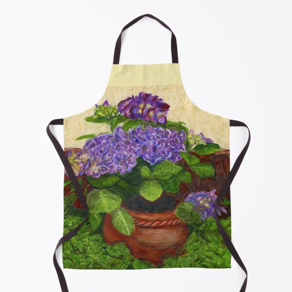 Item preview, Hydrangeas in Clay Pot designed and sold by Marcella Chapman.