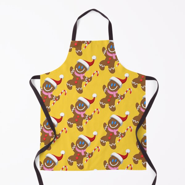 Item preview, Gingerbread Man with Santa Hat designed and sold by Yael Weiss.