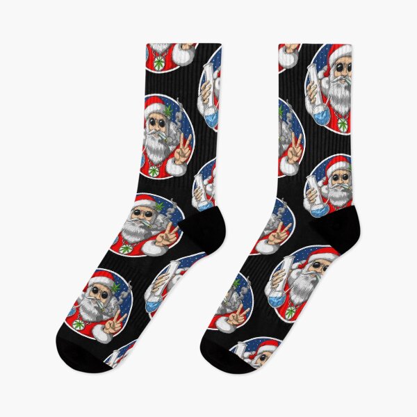 Item preview, Santa Smoking Weed designed and sold by underheaven.