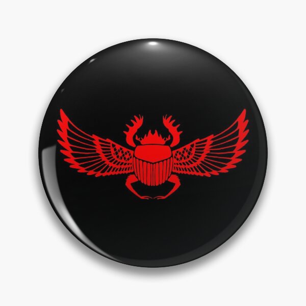Item preview, Red Khepri Scarab Ancient Symbol designed and sold by Hackers.