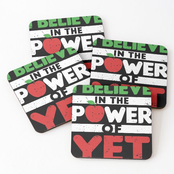 Item preview, I Believe In The Power Of Yegift, Motivational gift product designed and sold by Lisbob.