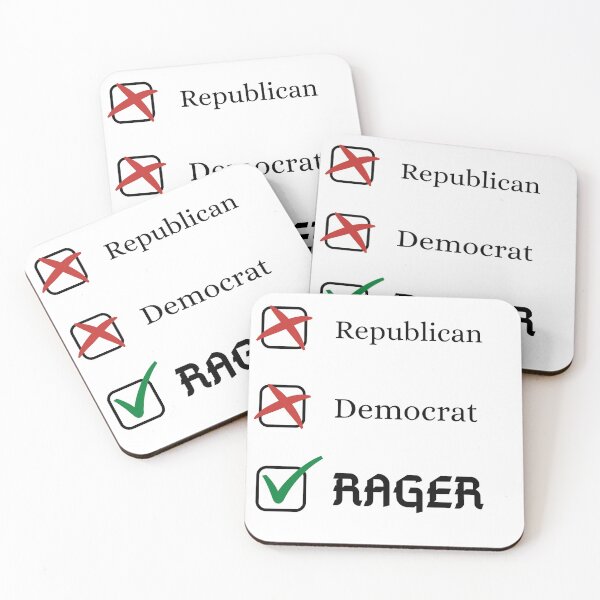 Item preview, Rager for President 2024 designed and sold by SimYOUlation.