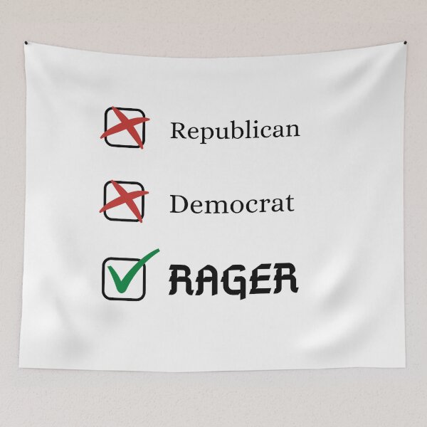 Item preview, Rager for President 2024 designed and sold by SimYOUlation.