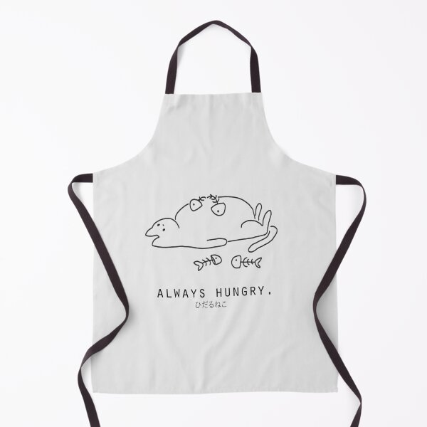 Item preview, Always Hungry Kawaii Neko Cat Minimalist/Simple Art designed and sold by Neroaida.