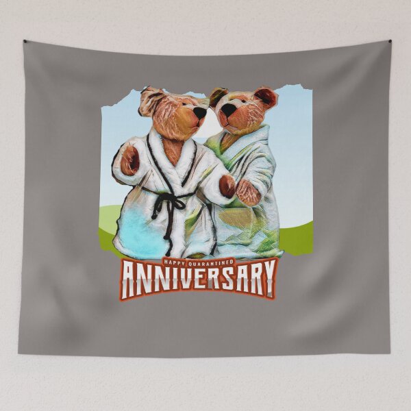 Item preview, Happy Quarantined Anniversary designed and sold by HamiltonmagicTs.