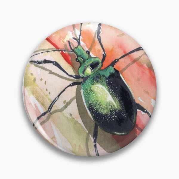Item preview, Green Carab Beetle designed and sold by TASHHOFER.