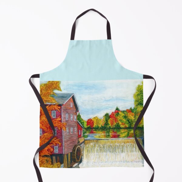 Item preview, Mill In Autumn designed and sold by Marcella Chapman.