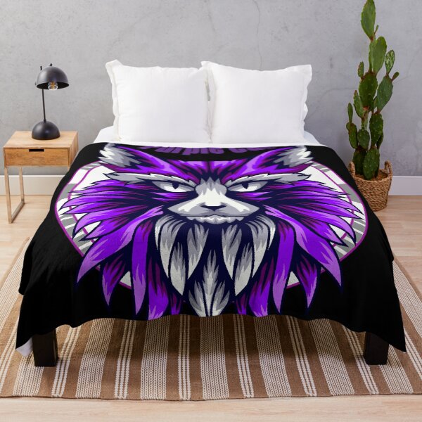 Item preview, Purple Norwegian Forest Cat Portrait designed and sold by Astralia.