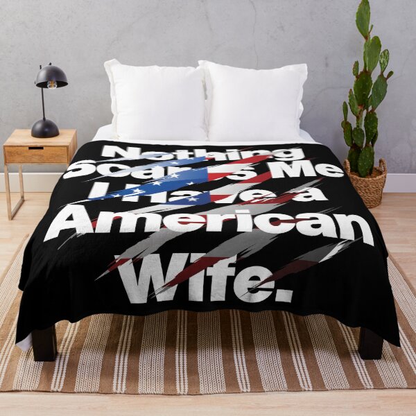 Item preview, Nothing Scares Me I Have a American Wife designed and sold by elhefe.