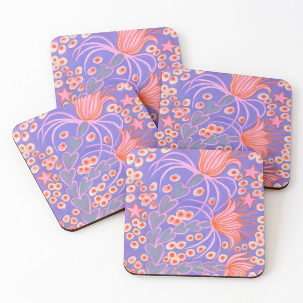 Item preview, Tropical Poetry, tropical floral painting designed and sold by Amelia Gluba.