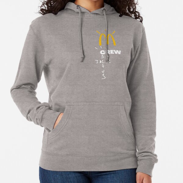 Travis Scott x McDonald's Crew Cactus Jack McDonalds Sweat à capuche léger