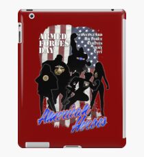 Armed Forces Day - American Heroes iPad Case/Skin