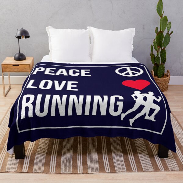 Item preview, Peace Love Running designed and sold by CatArtStore.