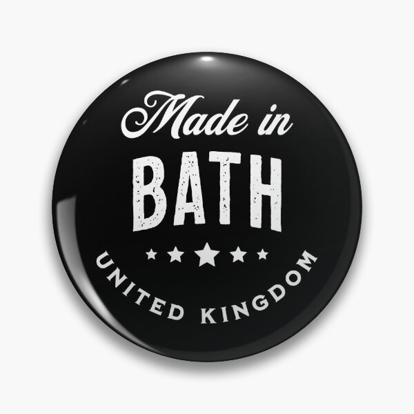 Item preview, Made In Bath, UK - Vintage Logo Text Design designed and sold by VicEllisArt.