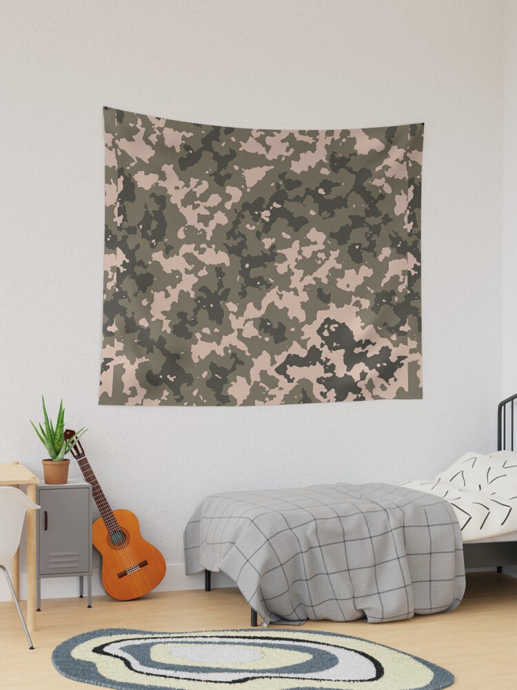 Army Camo Digital Seamless Patterns in Grey and Black Photographic Print  for Sale by ShopieHome