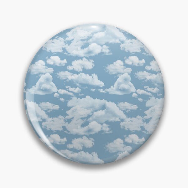 Item preview, White clouds in a blue sky  designed and sold by purumArt.