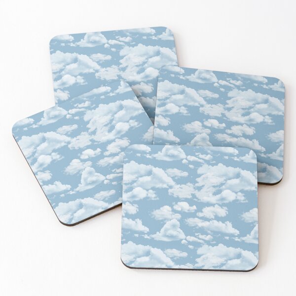 Item preview, White clouds in a blue sky  designed and sold by purumArt.