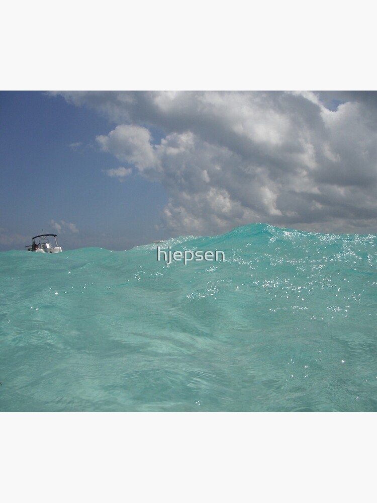 Crystal Clear Blue Caribbean Waters by hjepsen