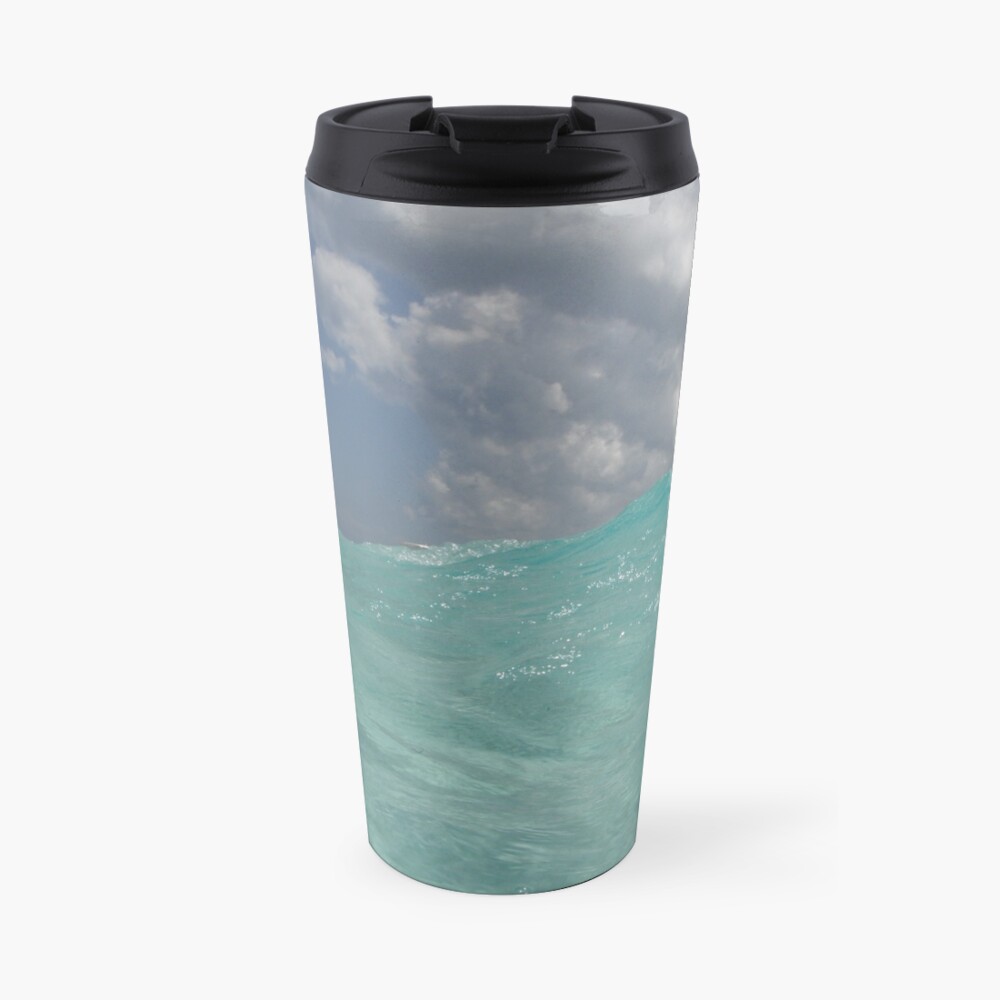Crystal Clear Blue Caribbean Waters Travel Mug