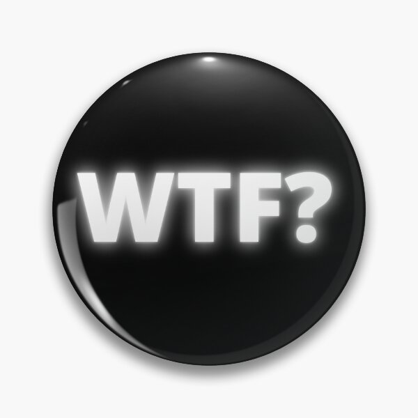 Item preview, WTF letters designed and sold by ciaobebo.