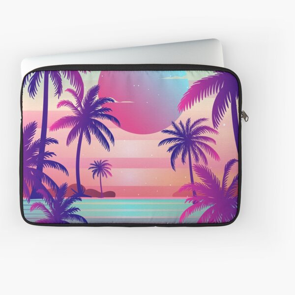 Item preview, Sunset Palm Trees Vaporwave Aesthetic designed and sold by MaiZephyr.