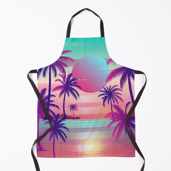 Item preview, Sunset Palm Trees Vaporwave Aesthetic designed and sold by MaiZephyr.