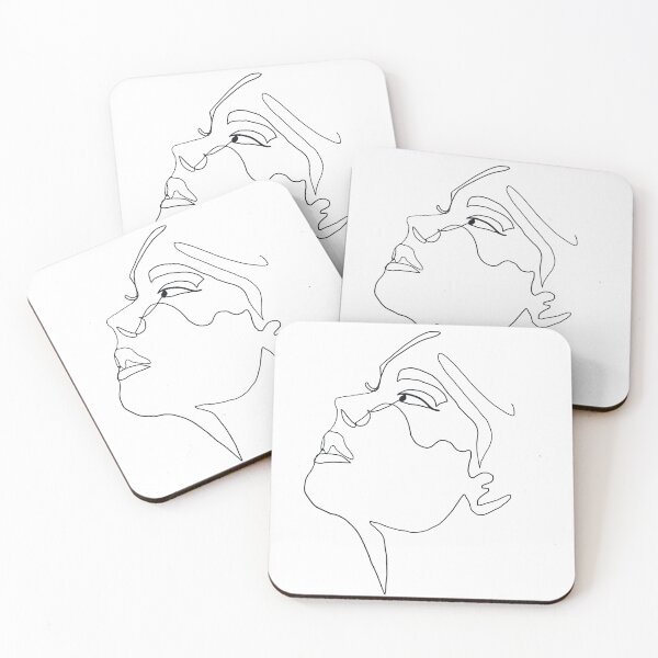 Item preview, face  designed and sold by latifatlineart.