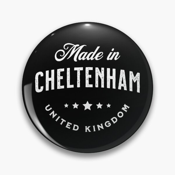 Item preview, Made In Cheltenham, UK - Vintage Logo Text Design designed and sold by VicEllisArt.