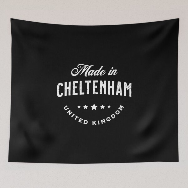 Item preview, Made In Cheltenham, UK - Vintage Logo Text Design designed and sold by VicEllisArt.