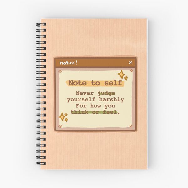 Item preview, Never judge yourself harshly for how you think or feel designed and sold by kikooart27.