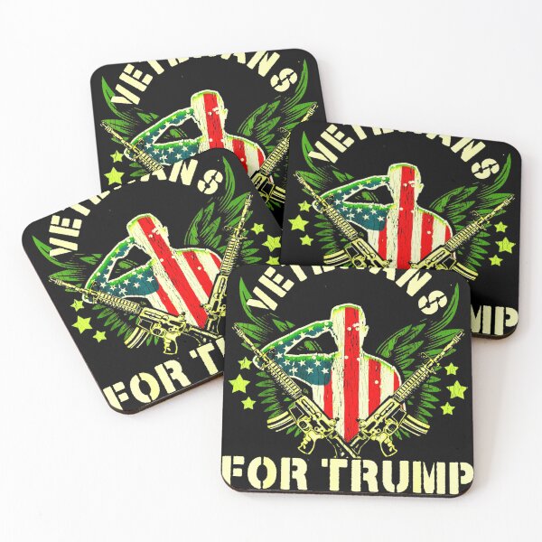 Item preview, Veterans For Trump 2020 Military Republican Supporters designed and sold by hieu-le.
